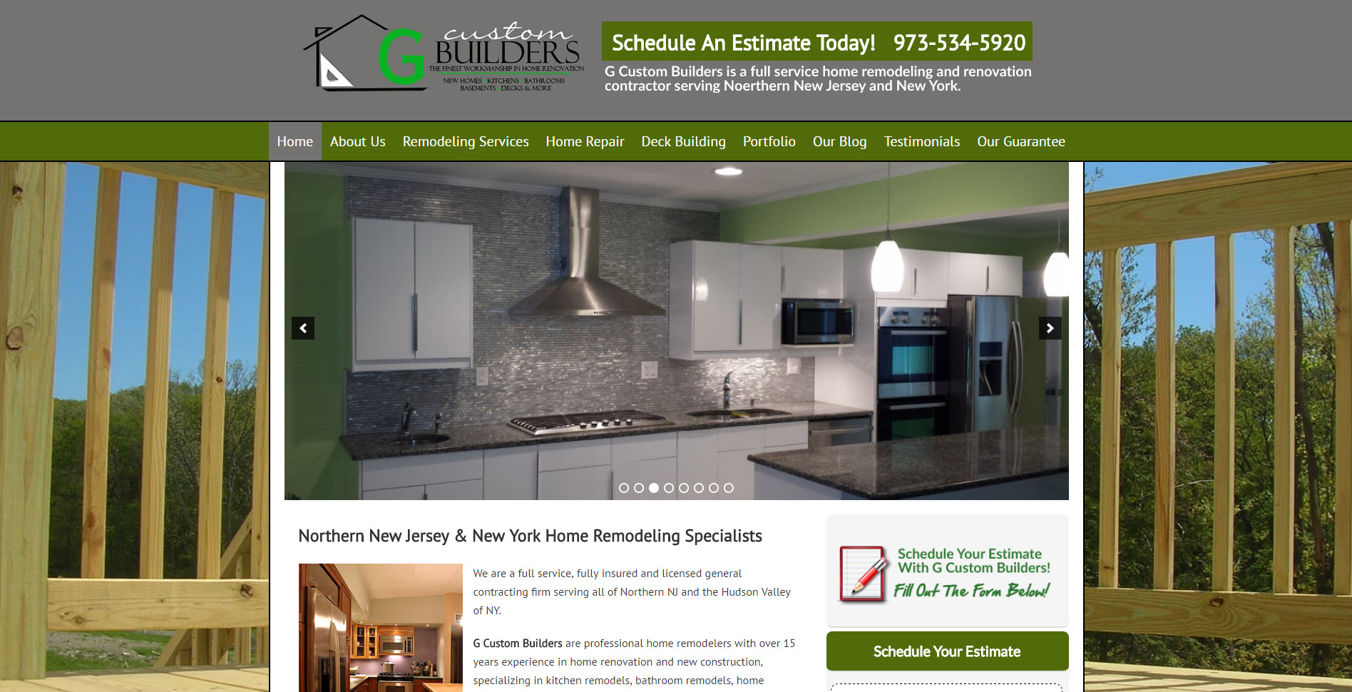 Website Design For Contractors Sites4ContractorsCom