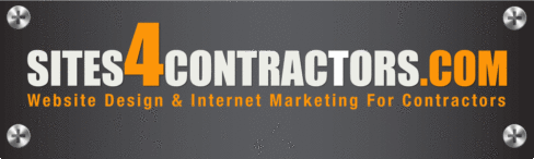 website design for contractors sites4contractors com we ll help