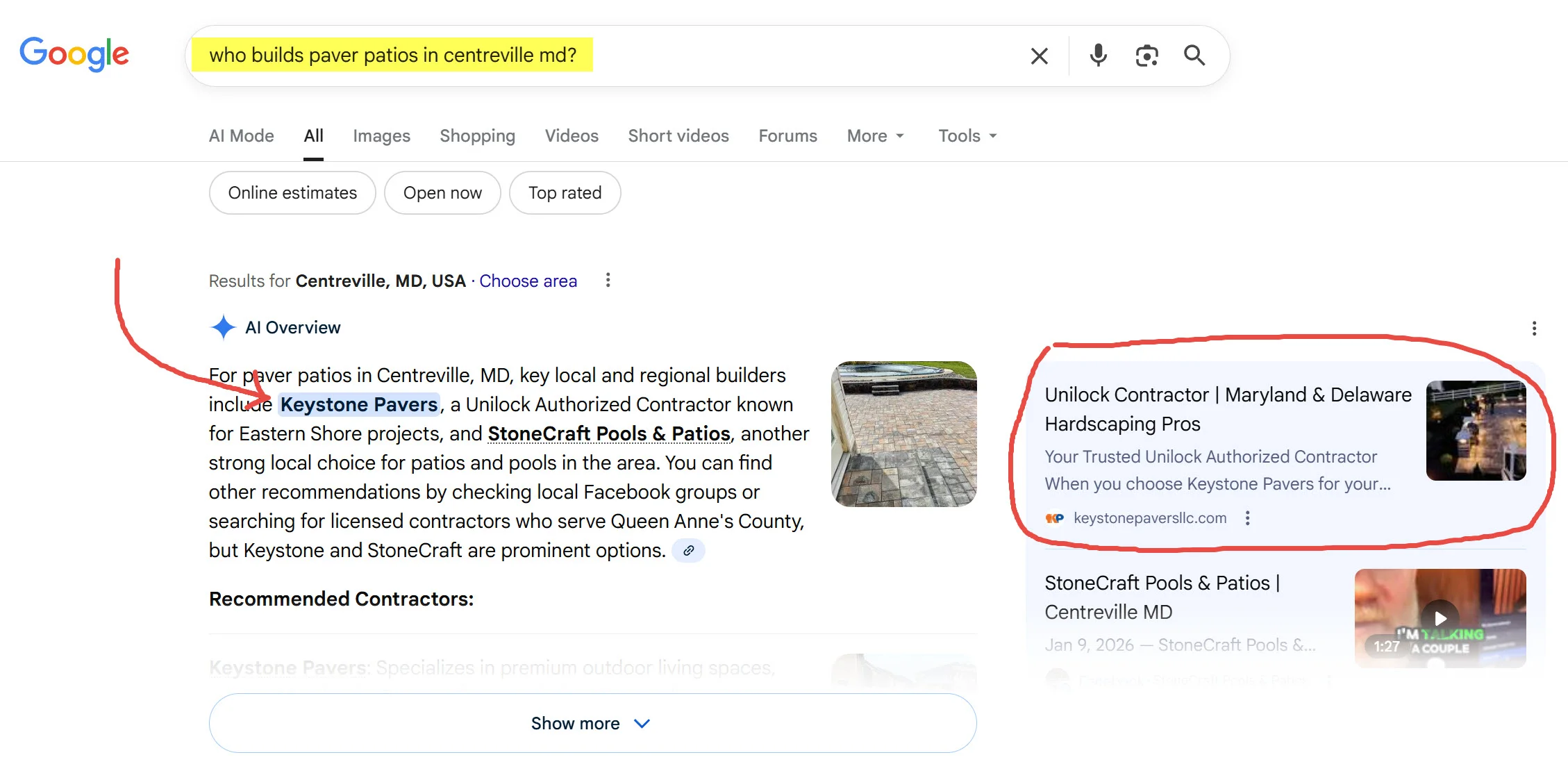 one-contractor-per-area