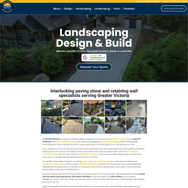 The best landscaper websites
